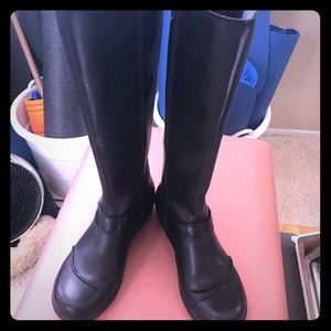 BLACK RIDING BOOTS